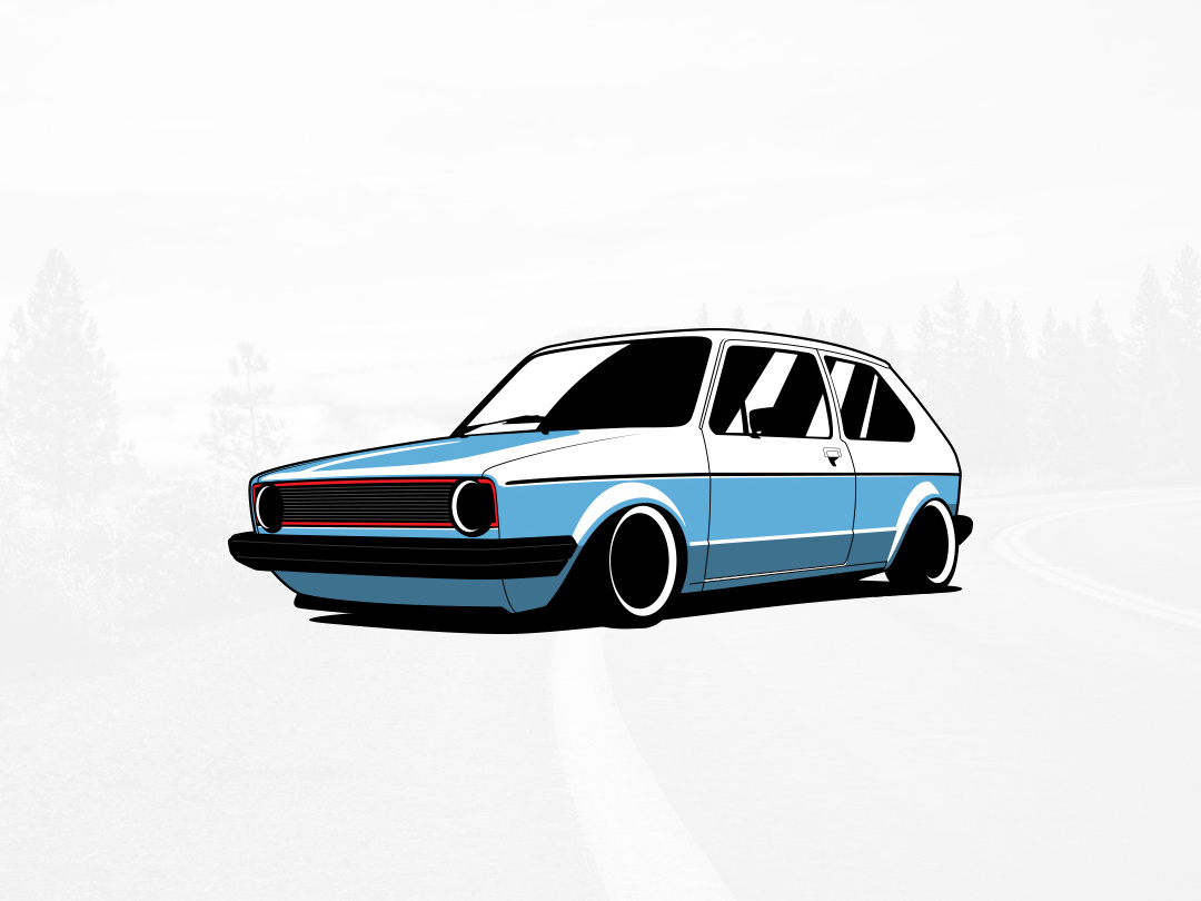 Vw Golf Vector at Vectorified.com | Collection of Vw Golf Vector free ...