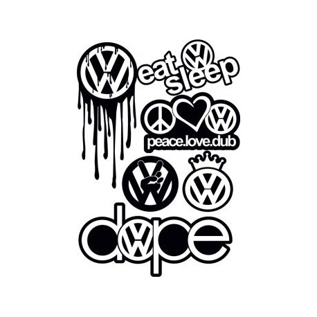 458x458 Vw Logo Vector Free Vector
