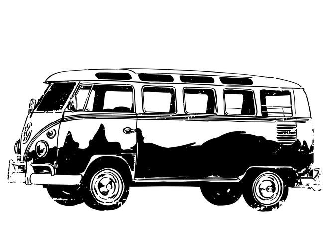 653x490 Camper Van Vector