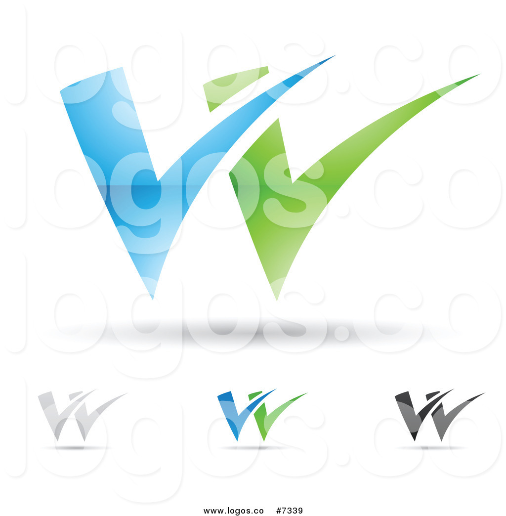 1024x1044 Royalty Free Clip Art Vector Logos Of Abstract Letter W Designs