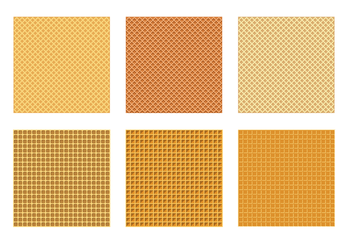 700x490 Seamless Waffle Pattern Vectors