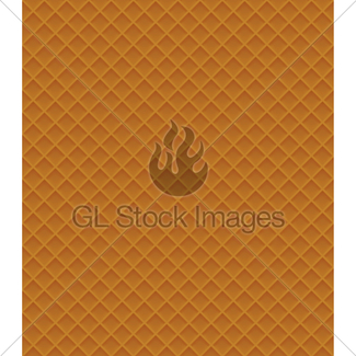 325x325 Waffles And Glaze, Horizontal Seamless Vector Pattern Gl Stock