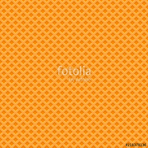 500x500 Yellow Waffle Texture Pattern Seamless Background Vector Stock
