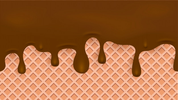 Melt Chocolate Liquid On Waffle Texture Vector Premium Download 626x352 Melt Chocolate Liquid On Waffle Texture Vector Premium Download
