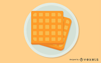 416x260 Waffle Vector Graphics To Download