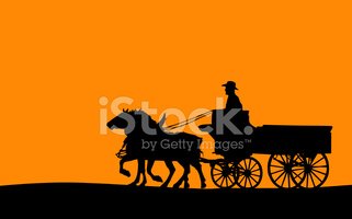 321x200 Horse Drawn Wagon