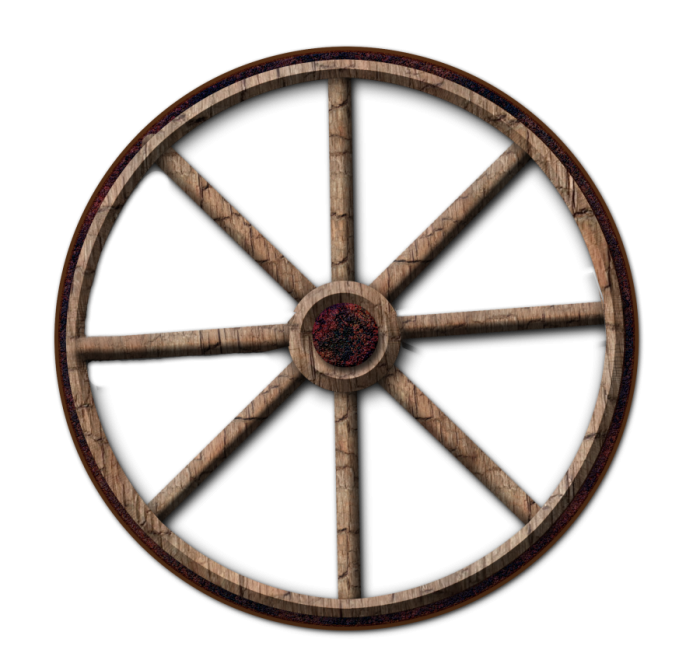 700x667 Wagon Wheel Png Vector, Clipart