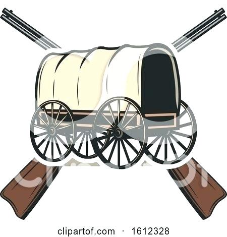 450x470 Covered Wagon Clip Art