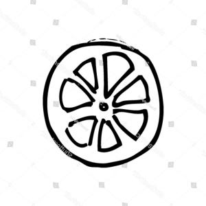 300x300 Childs Drawing Wagon Wheel Lime Hoodamathrun