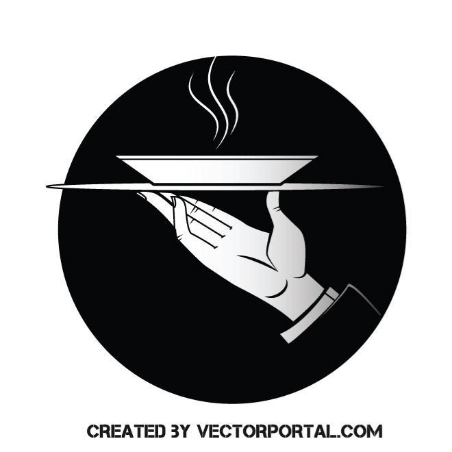660x660 Waiter Vector Clip Art Various Vectors Free Vector Images