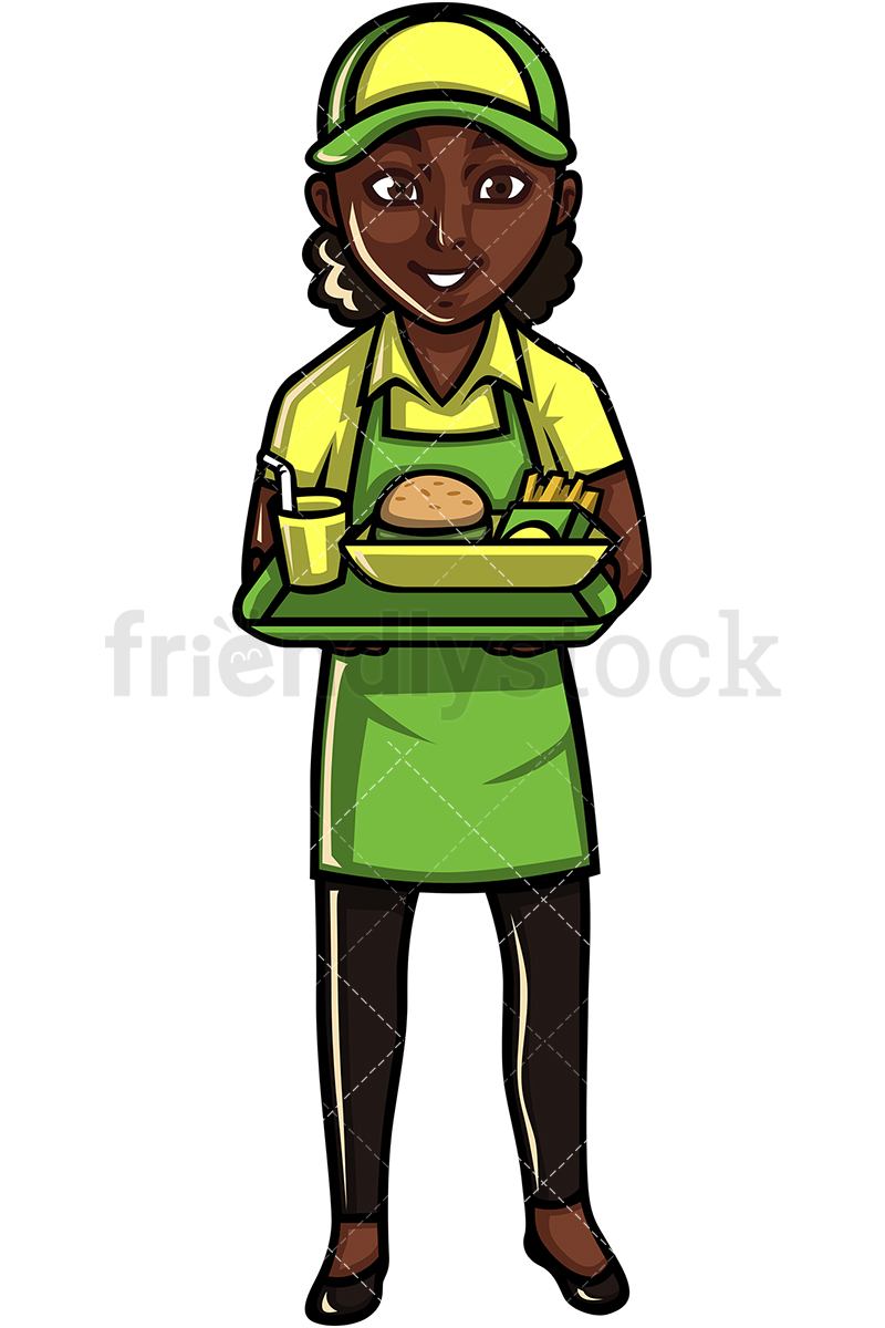 Waitress Vector