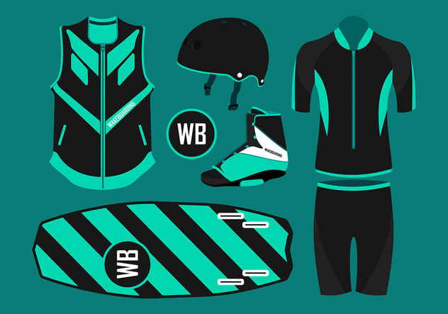 632x443 Wakeboard Equipment Free Vector Free Vector Download Cannypic