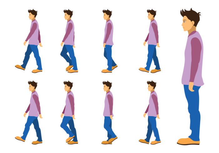 700x490 Boy Walking Cycle