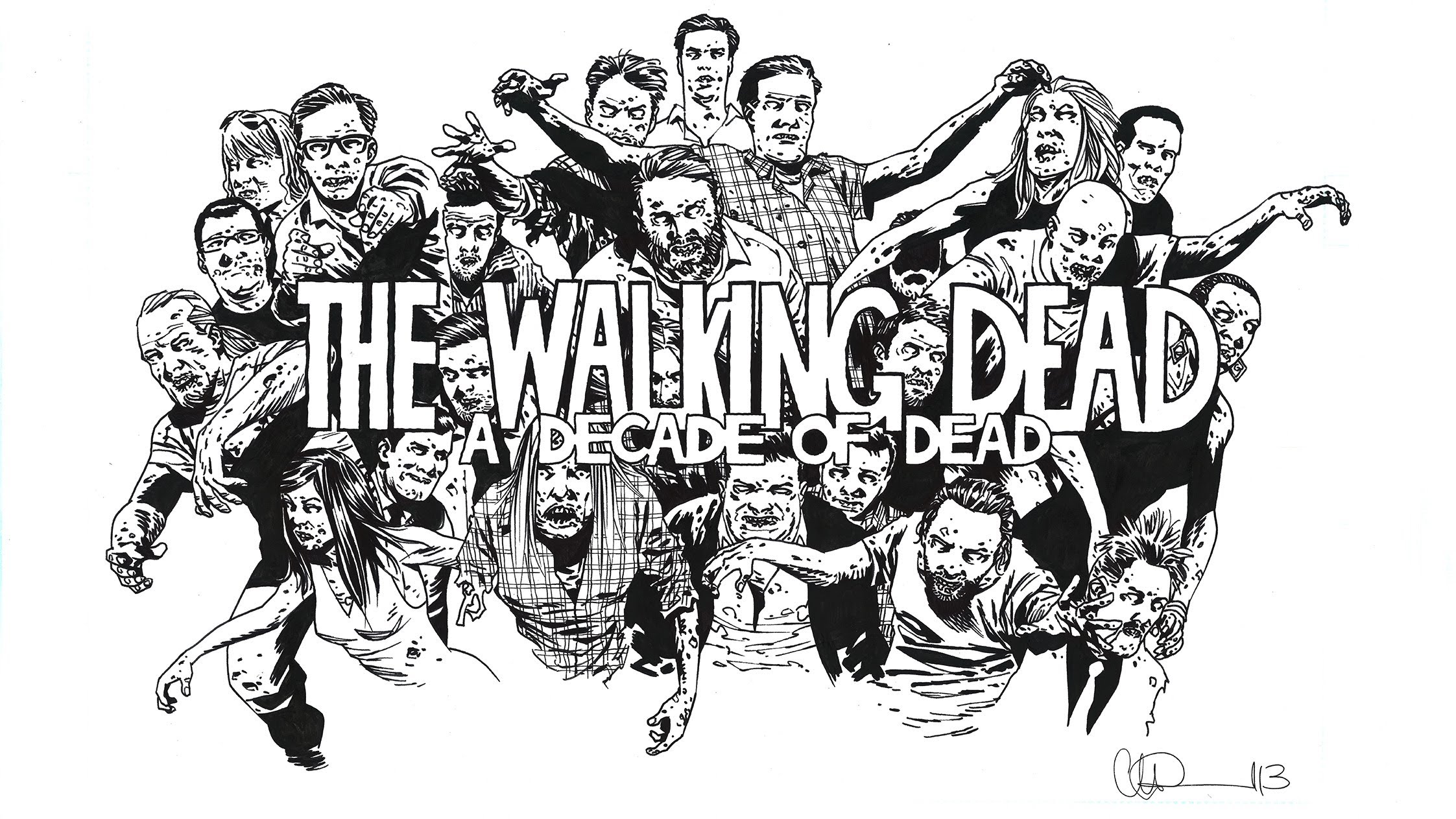 2245x1263 The Walking Dead A Decade Of Dead Dravens Tales From The Crypt