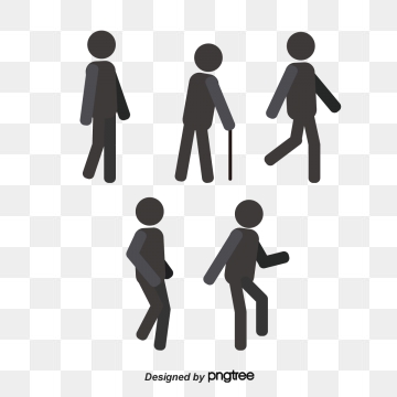 360x360 People Walking Png, Vector, And Clipart With Transparent