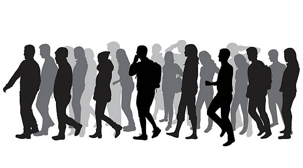 612x340 Group Of People Walking Clipart