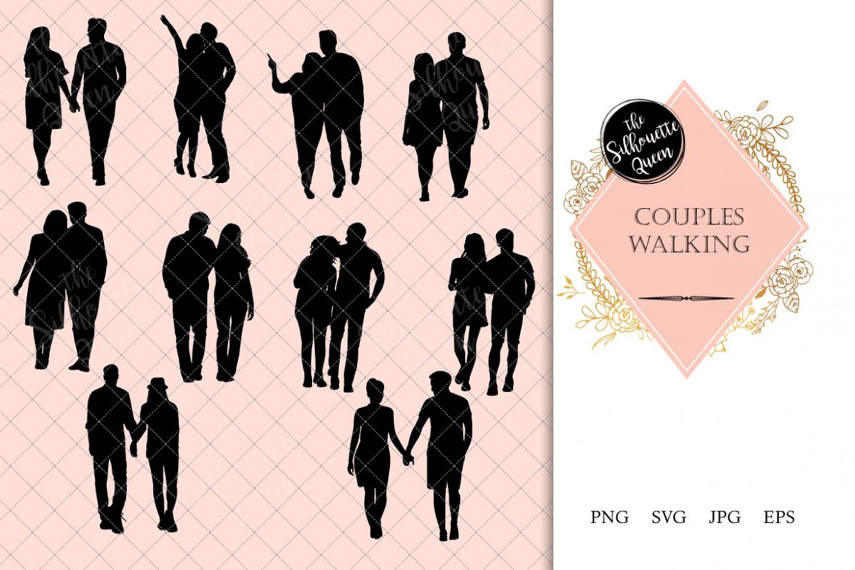 1200x800 Couple Walking Silhouette Evening Walk Vector Healthy Li