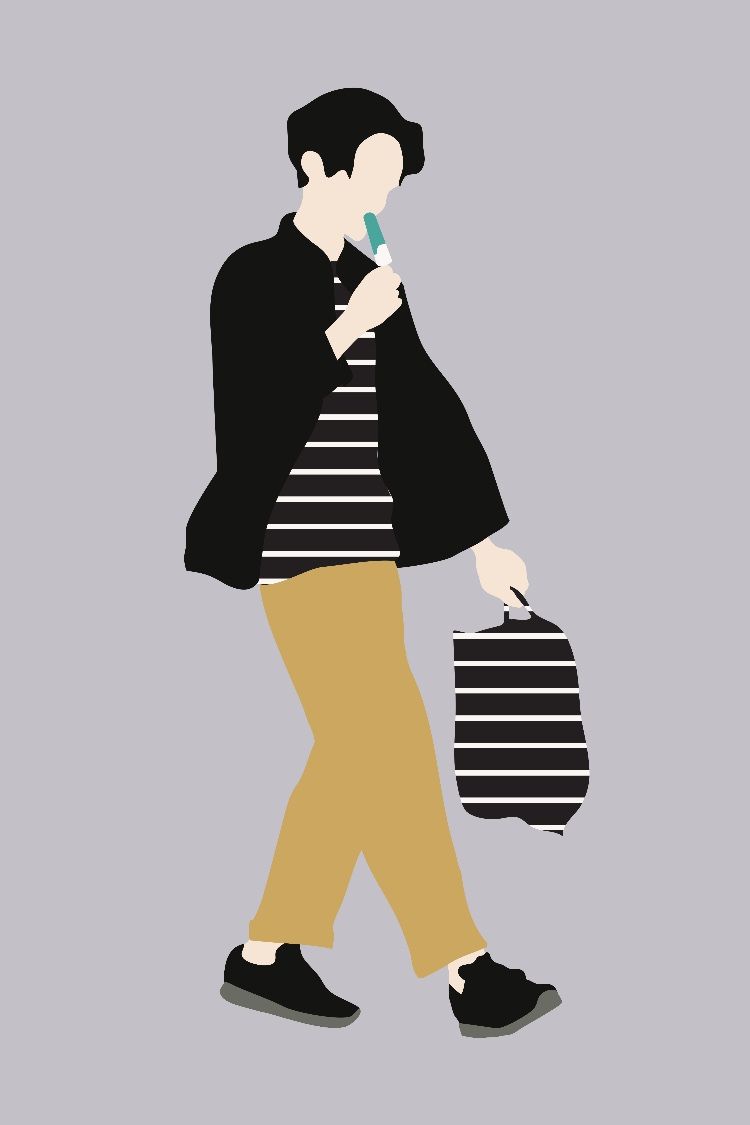 Walking Vector People Presentation People 750x1125 Walking Vector People Presentation People