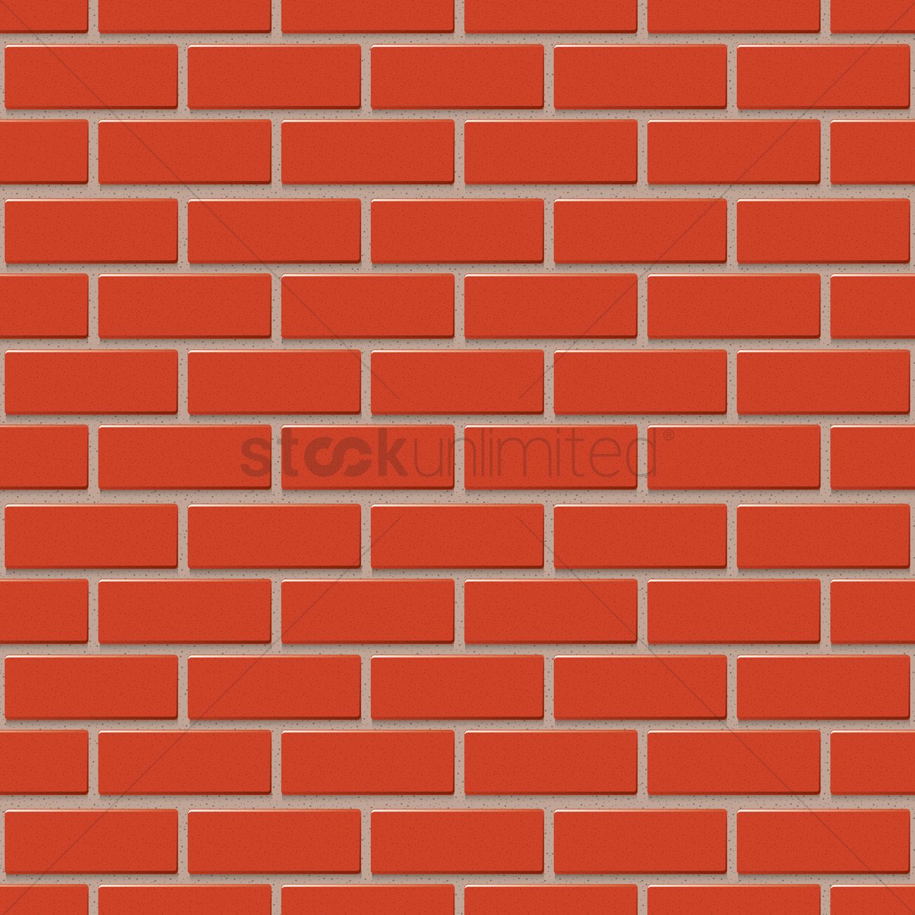 Brick Wall Background Vector Image 1300x1300 Brick Wall Background Vector Image