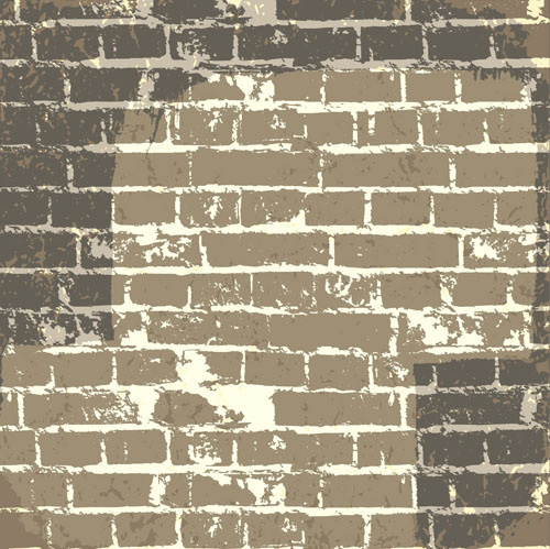 Elements Of Brick Wall Background Vector Free Vector 500x499 Elements Of Brick Wall Background Vector Free Vector