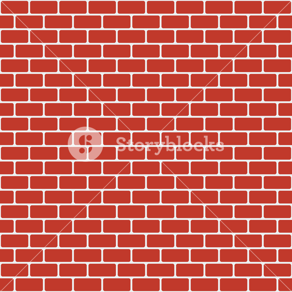 Brick Pattern Seamless Vector Brick Wall Background Rounded Red 1000x1000 Brick Pattern Seamless Vector Brick Wall Background Rounded Red