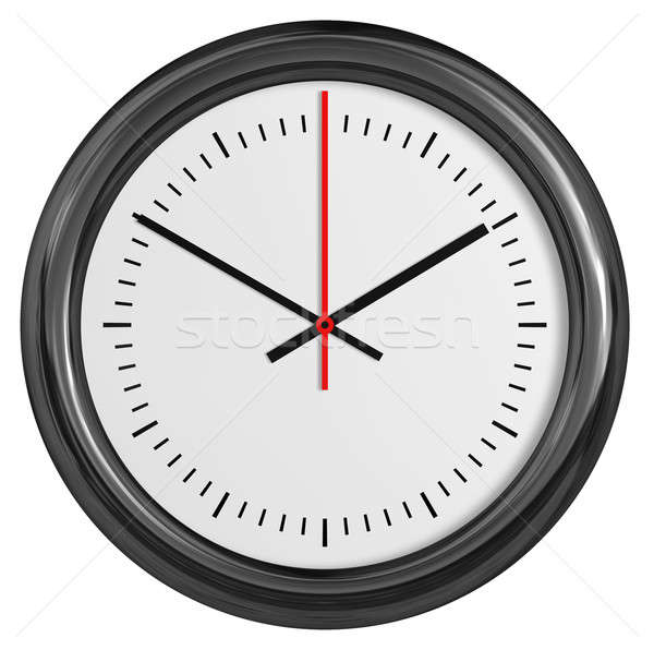 Wall Clock Vector Illustration Stock Photo Kayros 600x596 Wall Clock Vector Illustration Stock Photo Kayros