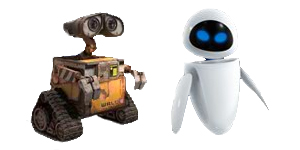 300x150 Wall E Vector Cartoon Walle