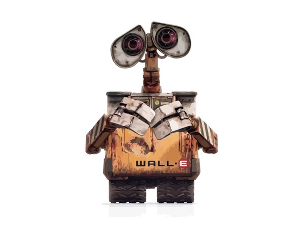 600x450 Wall E Free Vector In Adobe Illustrator