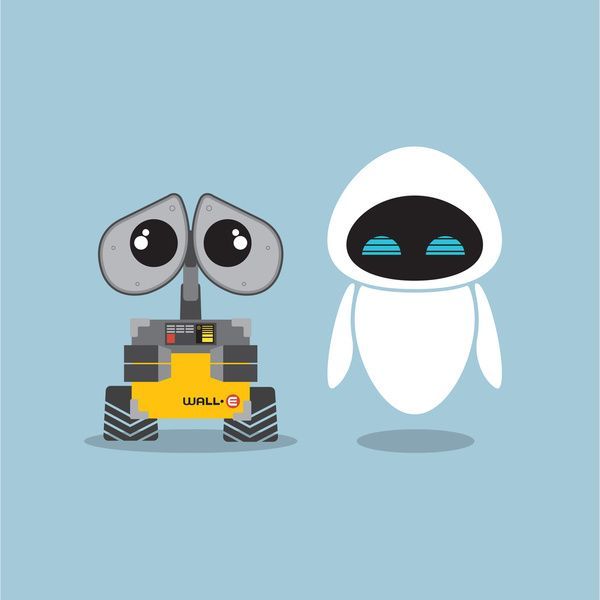600x600 Image Result For Vector Robot Walle Vector Robot Disney