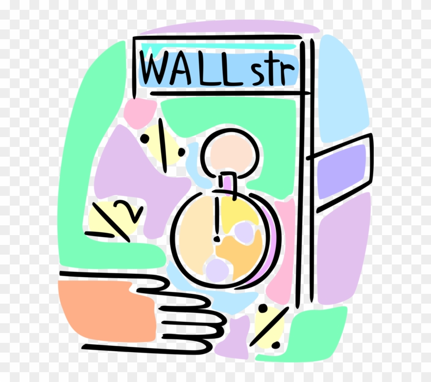 880x780 Vector Illustration Of Wall Street Stock Exchange Financial