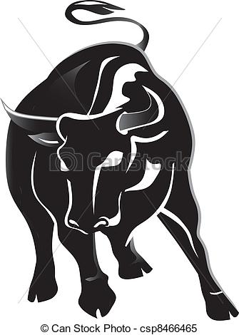 335x470 Wall Street Bull Clipart
