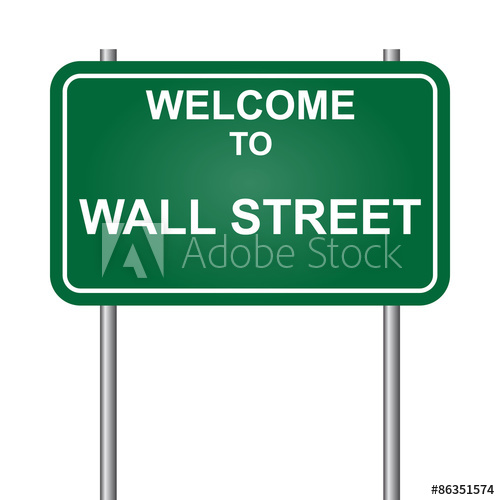 500x500 Welcome To Wall Street Vector