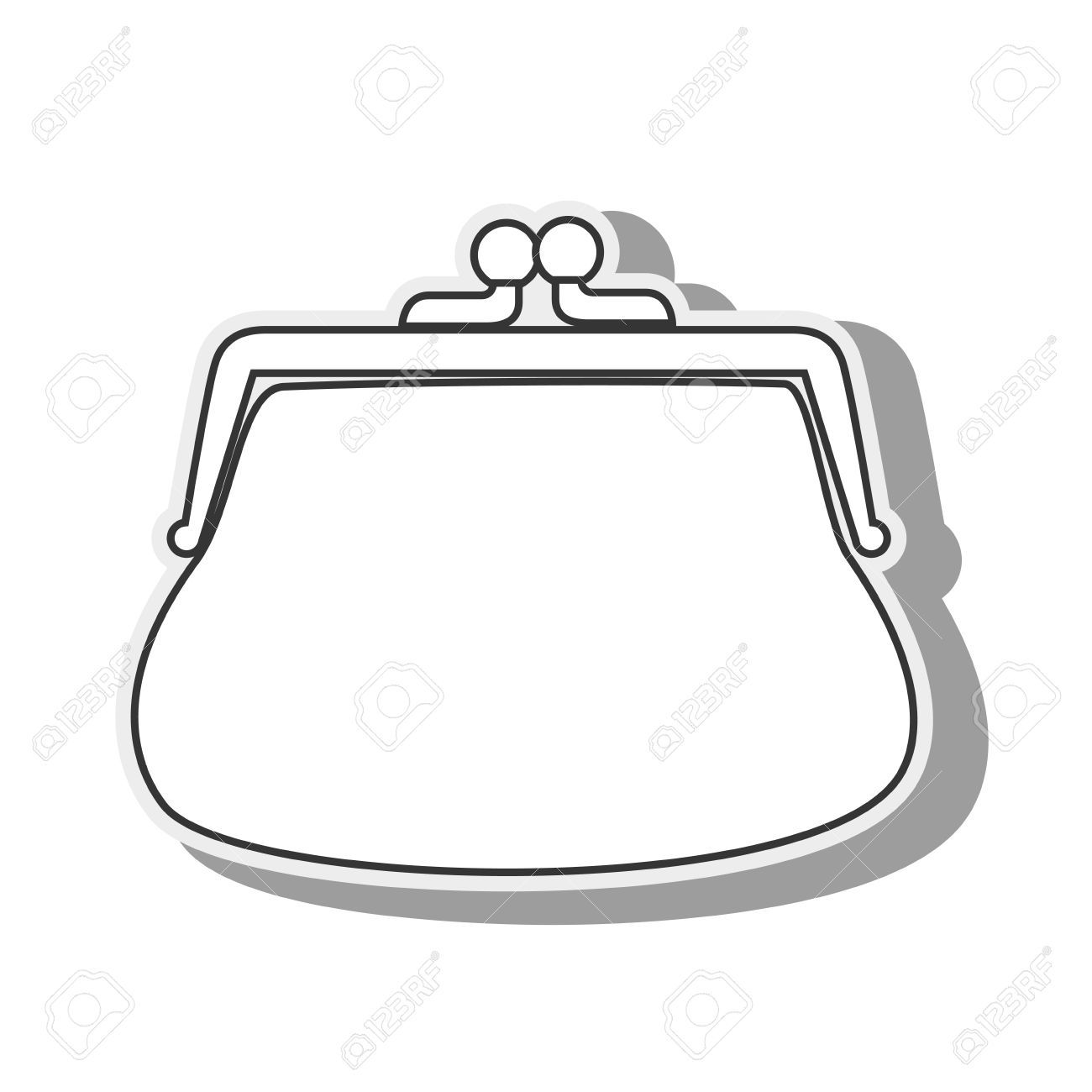 1300x1300 Purse Coins Money Wallet Icon Vector Graphic Clipart Portal