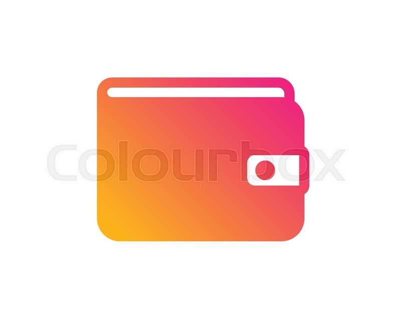 800x647 Money Wallet Icon Cash Symbol Stock Vector Colourbox