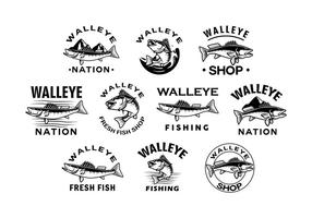 286x200 Walleye Isolated Free Vector Art