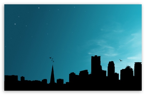 510x330 City Vector Hd Desktop Wallpaper For Ultra Hd Tv Wide