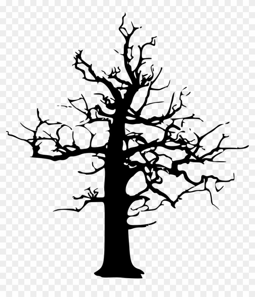 840x980 Scary Tree Drawing At Getdrawings