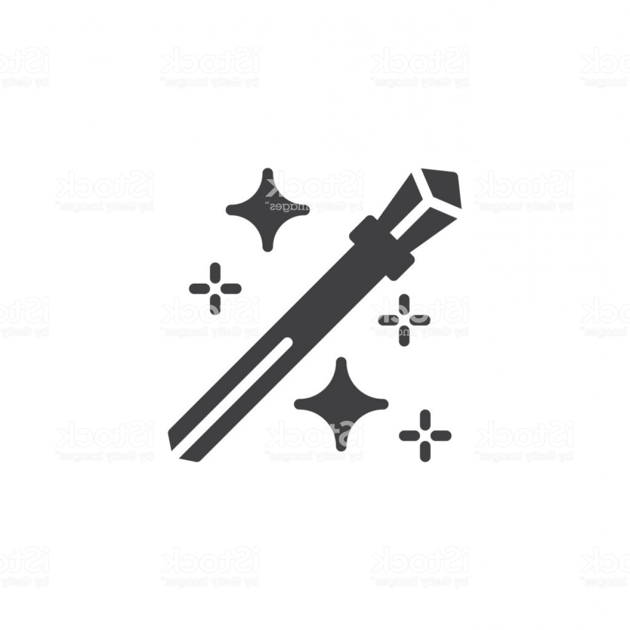 1228x1228 Magic Wand Vector Icon Gm Studiogrfx