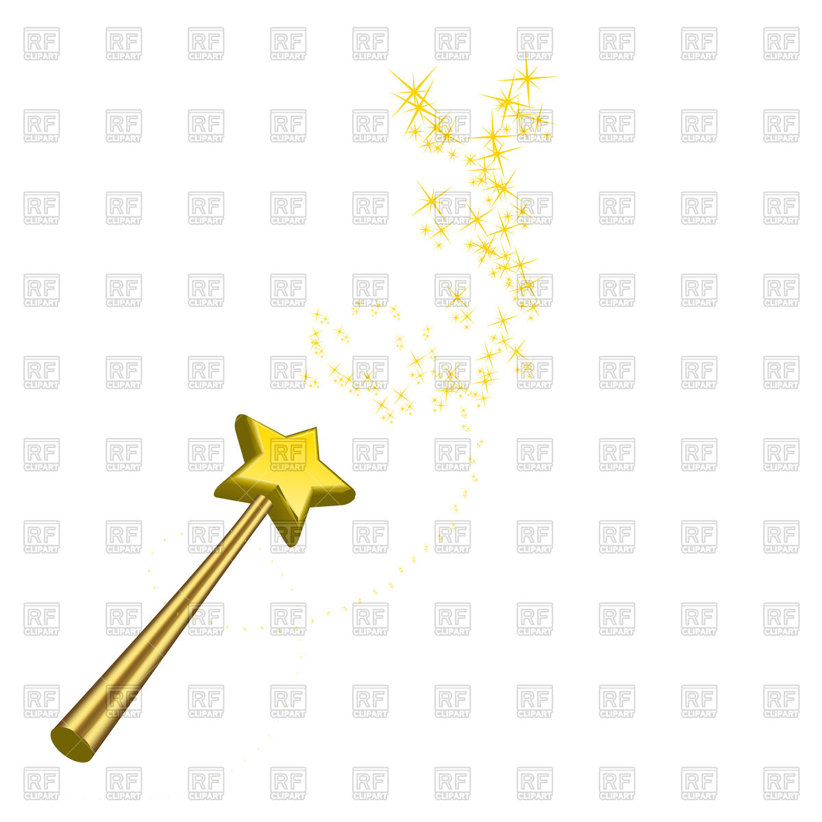 1200x1200 Magic Wand Vector Image Of Objects