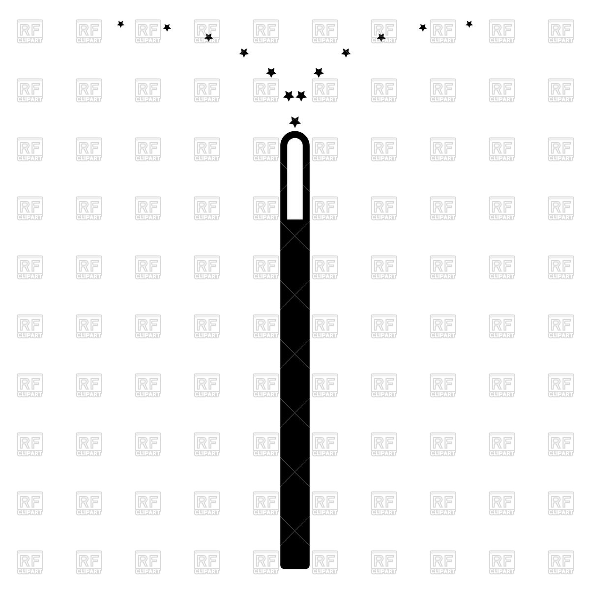 1200x1200 Magic Wand Black Color Icon Vector Image Of Icons And Emblems