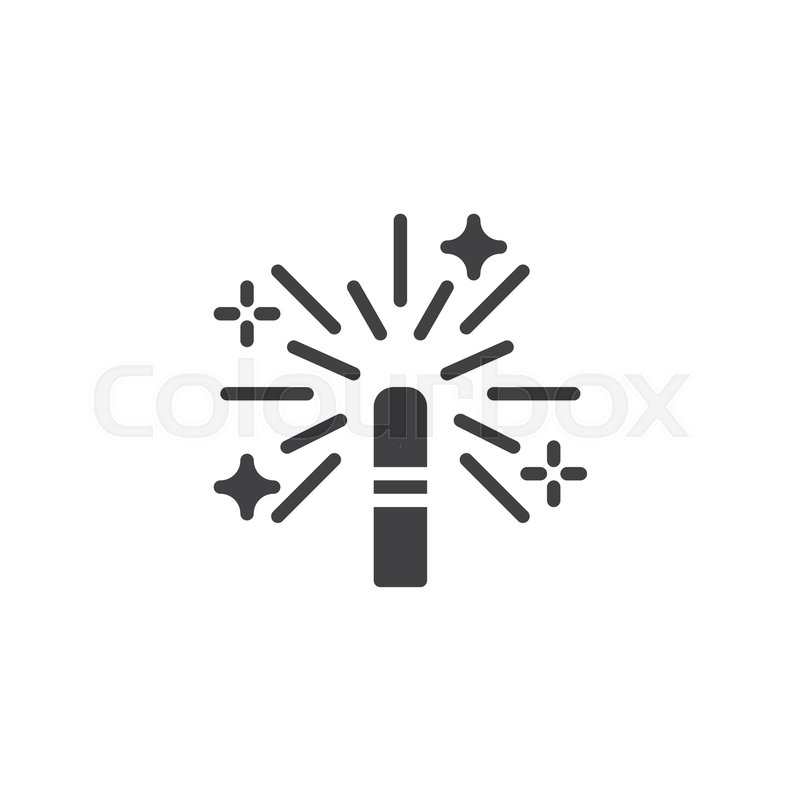 800x800 Magic Wand Vector Icon Filled Flat Stock Vector Colourbox