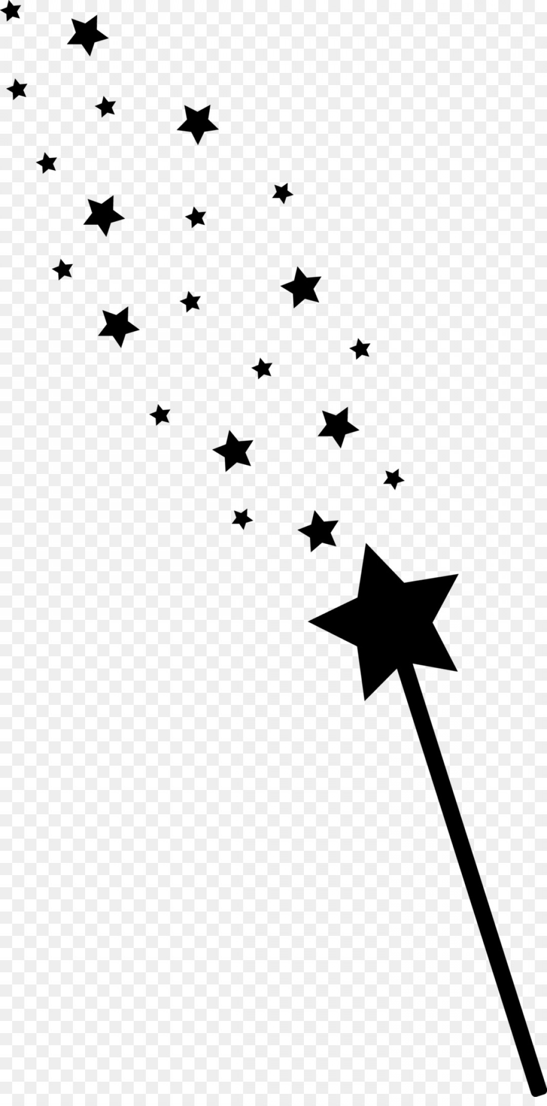 1080x2184 Png Wand Fairy Magic Clip Art Stars Silhouette Soidergi
