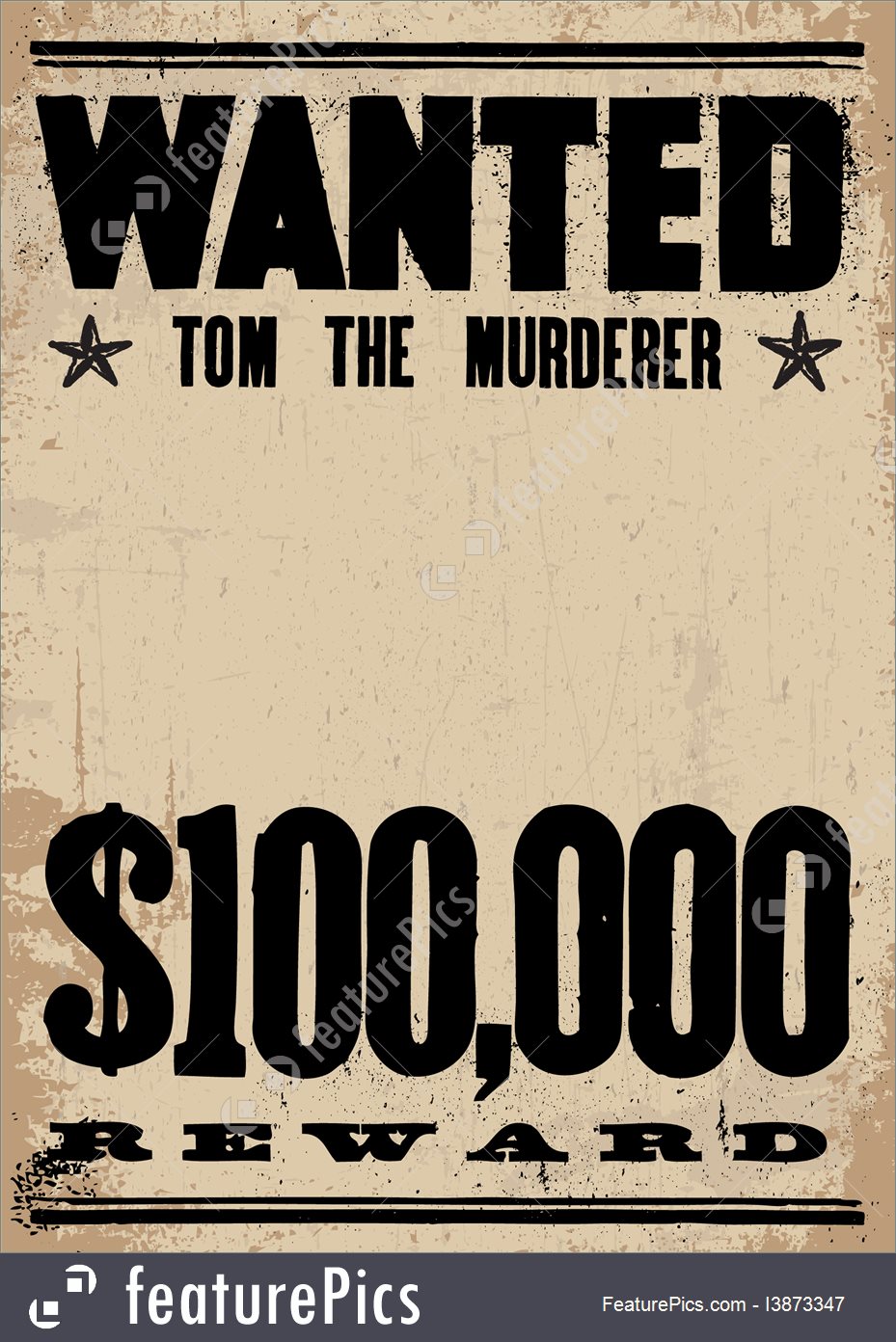 Cards And Posters Vector Vintage Wanted Poster Template 929x1392 Cards And Posters Vector Vintage Wanted Poster Template
