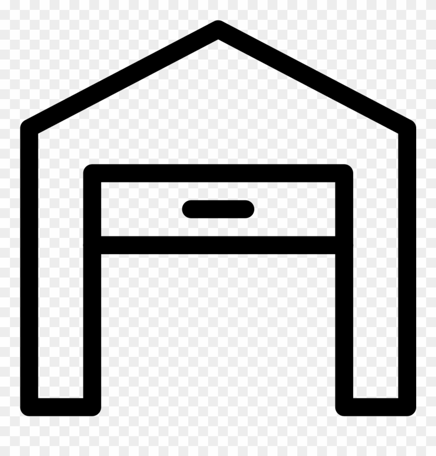 880x920 Warehouse Vector Depot Clipart Freeuse Stock