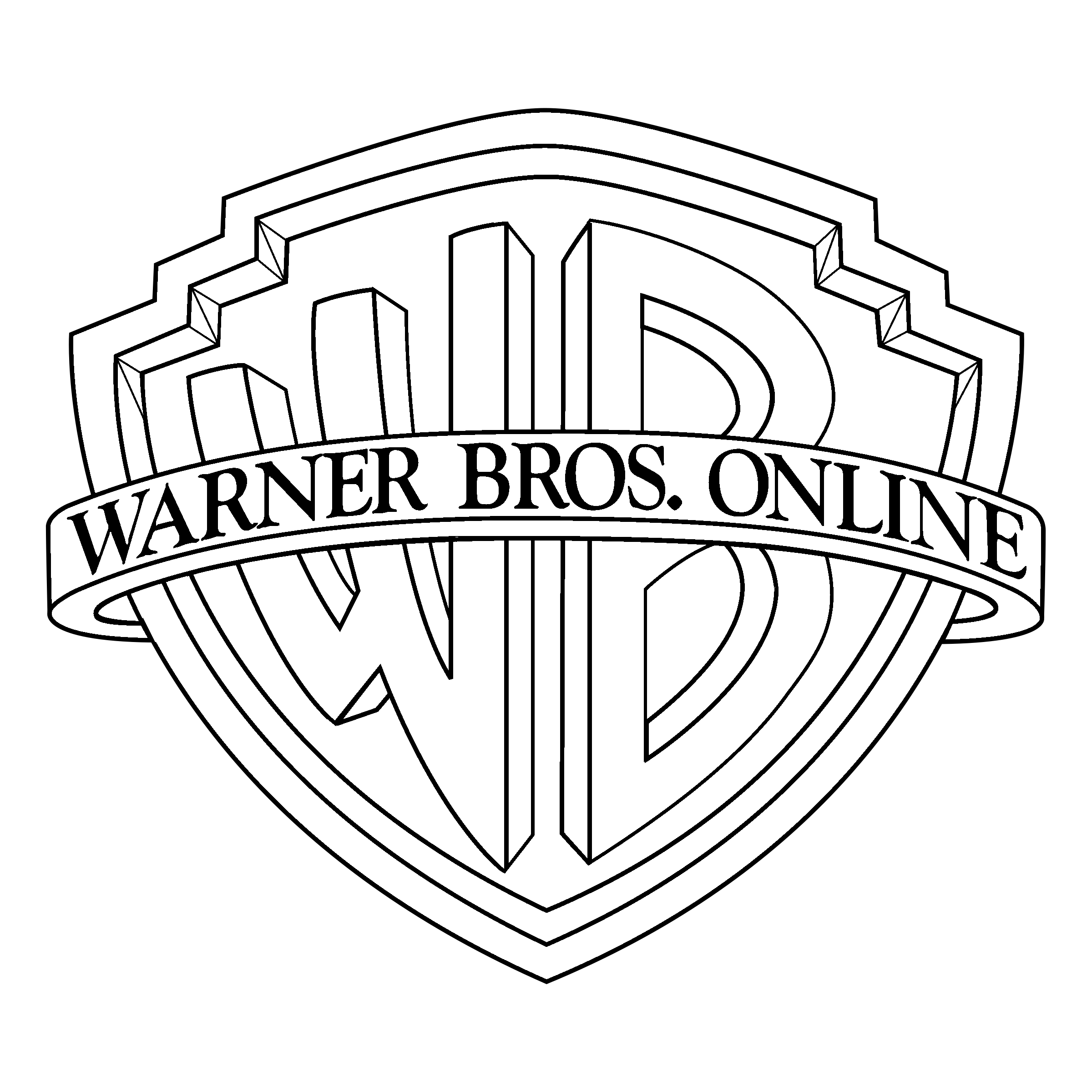 Warner Bros Logo Vector at Collection of Warner Bros
