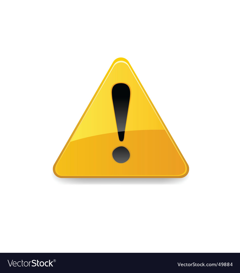 949x1080 Warning Icon Vector