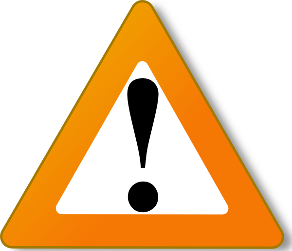 600x517 Warning Sign Clip Art