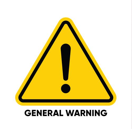 499x490 Vector Warning Signs And Tapes