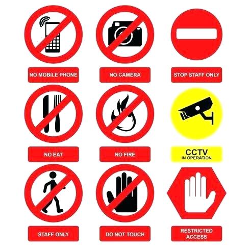 490x490 Warning Sign Vectors Caution Template Printable Free Vector Signs