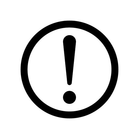 450x450 Warning Sign Vector Icon Attention Caution Illustration Royalty